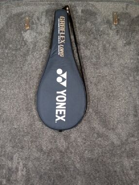 Yonex Graphite Long Isometric Head 90s To 2000s Mid 102w/case Tenjis Racket